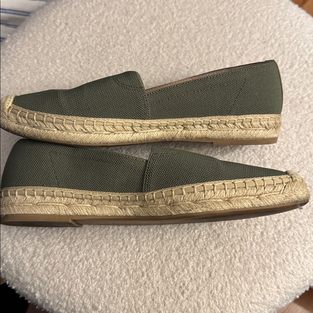 Banana Republic Olive Green Espadrille Flats - Picture 5 of 5
